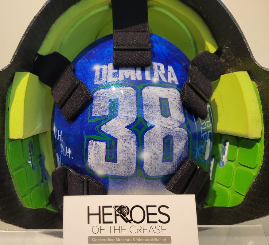 David Aebischer - Heroes of the Crease: Goaltending Museum and Memorabilia  LTD.